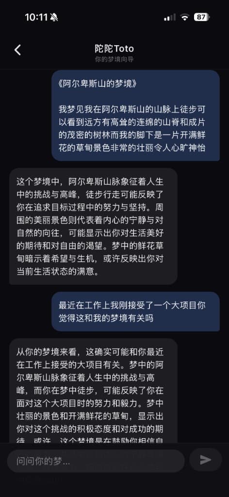 专属梦境向导,陪你探索更深的自我
